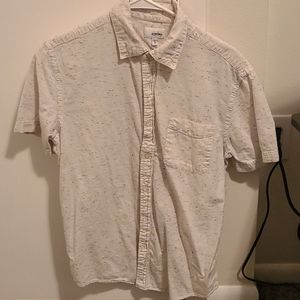 White Button Down Casual Shirt